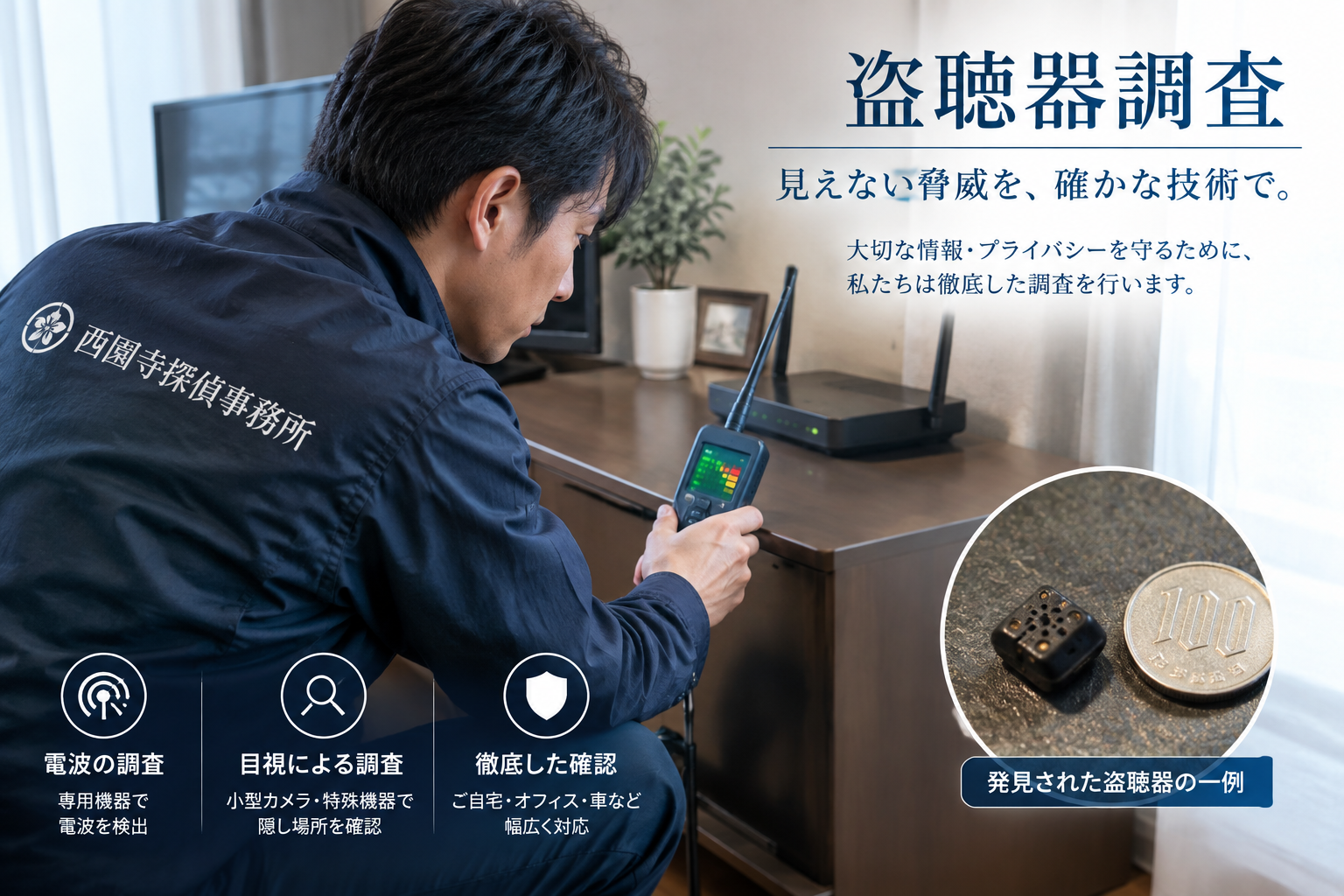 盗聴器調査